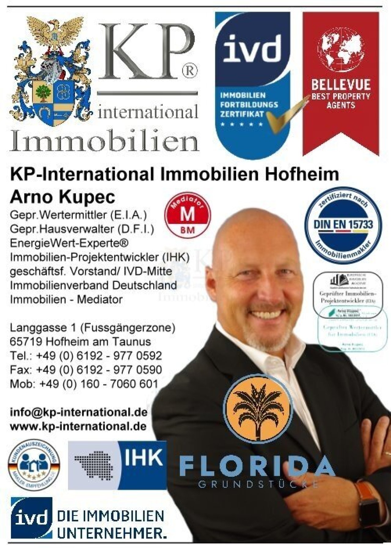 IHR ANSPRECHPARTNER ARNO KUPEC